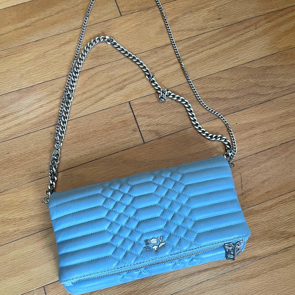 Zadig & Voltaire Blue clutch handbag